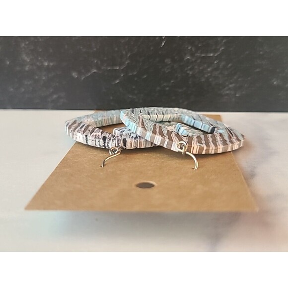 Polymer Clay Dangling Earrings New - Picture 7 of 10